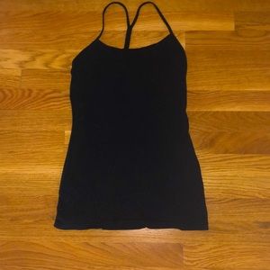 Lulu lemon black workout tank